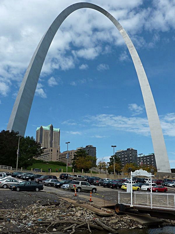 Gateway Arch in St. Louis - das Tor zum Westen